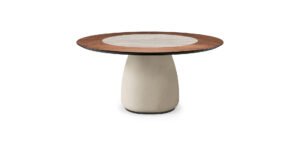 BOTERO Ker-Wood Round – Table design Cattelan Italia