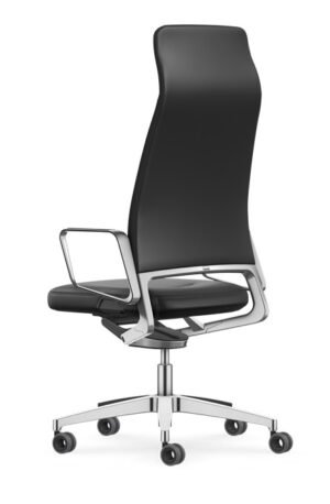 Chaise de bureau haut de gamme VINTAGEis5 32V2 par Interstuhl avec dossier haut et têtière intégrée disponible chez D-Style Interior