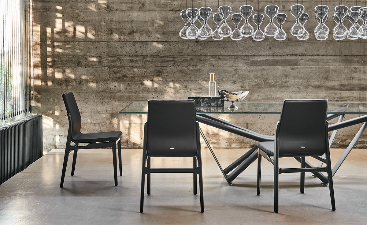 Ginevra Chaise design de Cattelan Italia, alliant élégance naturelle, confort et savoir-faire italien. Disponible chez D-Style Interior.