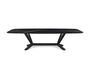 Planer Keramik table design haut de gamme en céramique et acier laqué, symbole d’élégance et de savoir-faire italien. Disponible chez D-Style Interior.