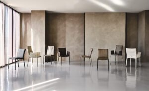 Isabel ML Chaise design haut de gamme signée Cattelan Italia, alliant élégance, confort et savoir-faire italien, disponible chez D-Style Interior.