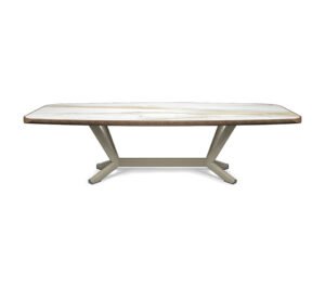 Planer Keramik Premium table design haut de gamme en céramique et acier laqué, alliance parfaite. Disponible chez D-Style Interior.