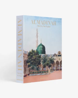 Livre design haut de gamme Al'Madinah: The City of the Prophet par Assouline, édition Ultimate sous écrin soie, disponible chez D-Style Interior.