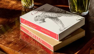 Livre design haut de gamme Cartier Panthère par Assouline, édition Legends sous étui luxueux, disponible chez D-Style Interior.