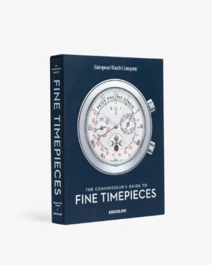 Livre design haut de gamme The Connoisseur's Guide to Fine Timepieces Assouline, disponible chez D-Style Interior.