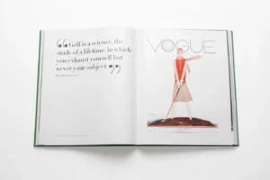Livre design haut de gamme Golf: The Impossible Collection par Assouline, édition Ultimate sous écrin blanc brillant, disponible chez D-Style Interior.