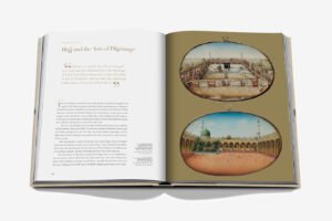 Livre design haut de gamme Hajj and the Arts of Pilgrimage par Assouline, édition Legends sous étui luxueux, disponible chez D-Style Interior.