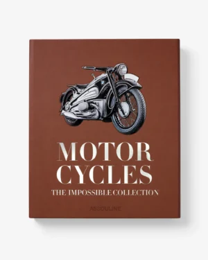 Livre design haut de gamme The Impossible Collection of Motorcycles Assouline, édition Ultimate Collection, disponible chez D-Style Interior.