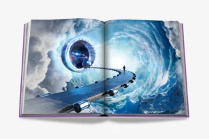 Livre design haut de gamme Metaverse Dream par Assouline, édition Classics en couverture soie métallique, disponible chez D-Style Interior.