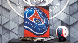 Livre design haut de gamme Paris Saint-Germain par Assouline, photographié par Julien Scussel, disponible chez D-Style Interior.