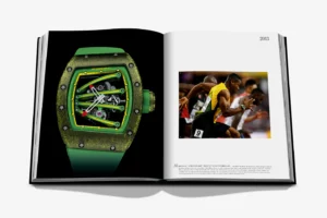 Livre design haut de gamme Richard Mille: The Impossible Collection par Assouline, édition ultime sous écrin, disponible chez D-Style Interior.