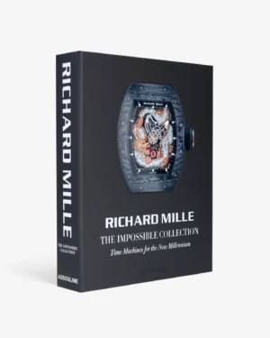 Livre design haut de gamme Richard Mille: The Impossible Collection par Assouline, édition ultime sous écrin, disponible chez D-Style Interior.