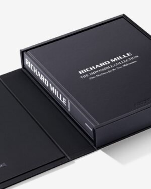 Livre design haut de gamme Richard Mille: The Impossible Collection par Assouline, édition ultime sous écrin, disponible chez D-Style Interior.