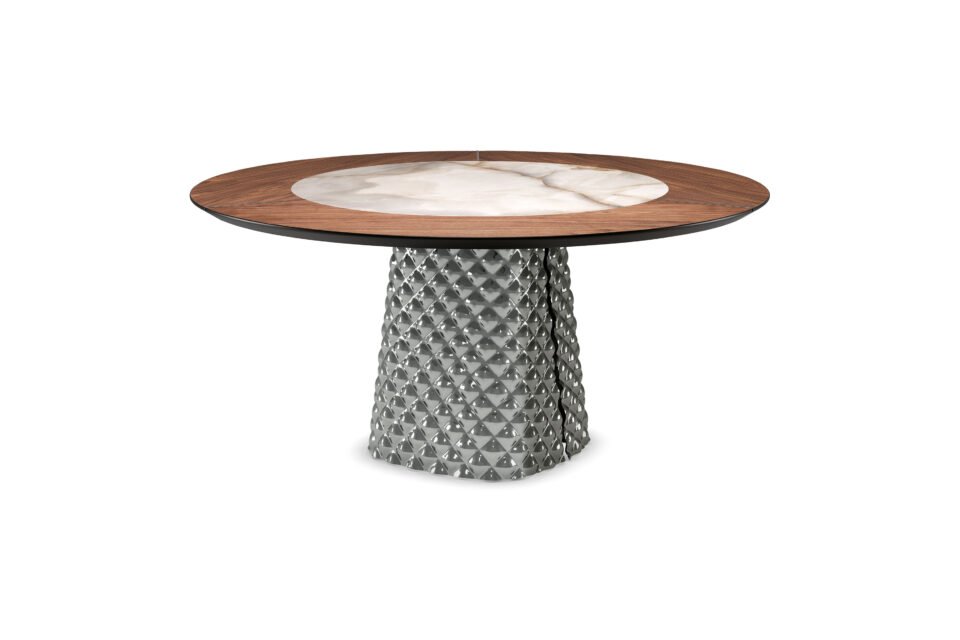 Table design ronde ATRIUM Ker-Wood Round – Cattelan Italia