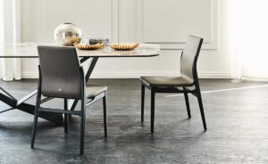 Ginevra Chaise design de Cattelan Italia, alliant élégance naturelle, confort et savoir-faire italien. Disponible chez D-Style Interior.