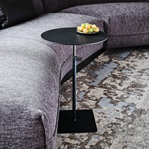 Table basse design haut de gamme Step par Cattelan Italia, hauteur réglable, structure acier, disponible chez D-Style Interior.