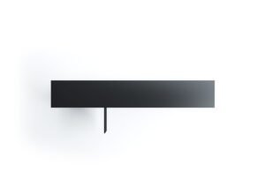 Cala Buffet design minimaliste en cuir et bois, alliant pureté des formes et artisanat italien raffiné. Disponible chez D-Style Interior.