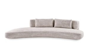 Audrey Gallotti&Radice – Canapé design haut de gamme italien cuir tissu par Massimo Castagna