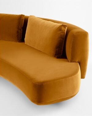 Audrey Gallotti&Radice – Canapé design haut de gamme italien cuir tissu par Massimo Castagna