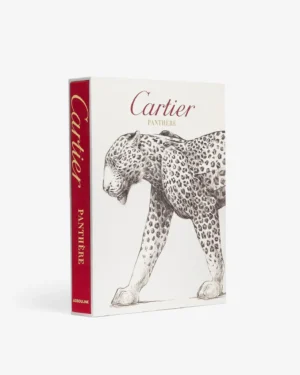 Livre design haut de gamme Cartier Panthère par Assouline, édition Legends sous étui luxueux, disponible chez D-Style Interior.