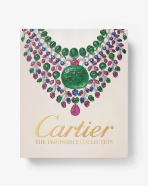 Livre design haut de gamme Cartier: The Impossible Collection par Assouline, édition Ultimate sous écrin soie, disponible chez D-Style Interior.