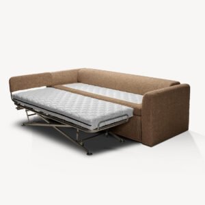 Canapé lit design haut de gamme Guest par Colunex, système de relèvement automatique, disponible chez D-Style Interior.