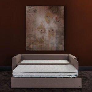 Canapé lit design haut de gamme Sleeper par Colunex, système de transformation automatique, disponible chez D-Style Interior.