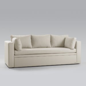 Canapé lit design haut de gamme Sleeper par Colunex, système de transformation automatique, disponible chez D-Style Interior.