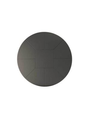 Ceo Cube | Bureau ronde de réunion Poltrona Frau par Lella et Massimo Vignelli, design italien haut de gamme en cuir Pelle Frau®, disponible chez D-Style Interior