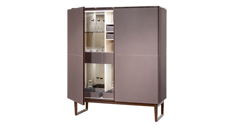 Meuble de rangement design haut de gamme Fidelio Cabinet– Poltrona Frau
