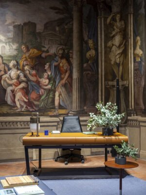 Downtown | Chaise de bureau par Poltrona Frau, design haut de gamme par Jean-Marie Massaud, revêtement cuir Pelle Frau®. Disponible chez D-Style Interior.