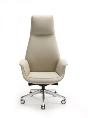 Downtown | Chaise de bureau par Poltrona Frau, design haut de gamme par Jean-Marie Massaud, revêtement cuir Pelle Frau®. Disponible chez D-Style Interior.