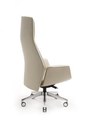 Downtown | Chaise de bureau par Poltrona Frau, design haut de gamme par Jean-Marie Massaud, revêtement cuir Pelle Frau®. Disponible chez D-Style Interior.