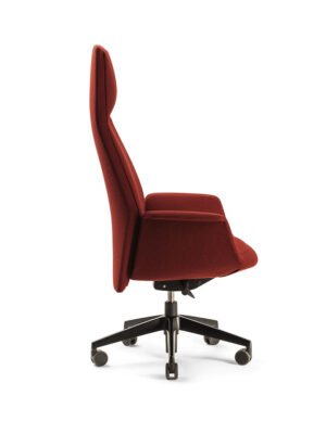 Downtown | Chaise de bureau par Poltrona Frau, design haut de gamme par Jean-Marie Massaud, revêtement cuir Pelle Frau®. Disponible chez D-Style Interior.