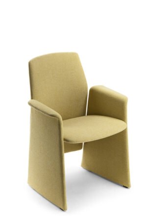 Downtown Conference | Chaise Bridge Poltrona Frau, design contemporain et ergonomique par Jean-Marie Massaud, revêtement cuir Pelle Frau®. Disponible chez D-Style Interior.