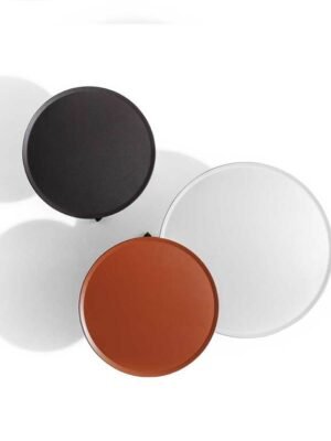 Bob Outdoor Table basse design haut de gamme Poltrona Frau, acier inoxydable laqué, élégante et résistante, disponible chez D-Style Interior.