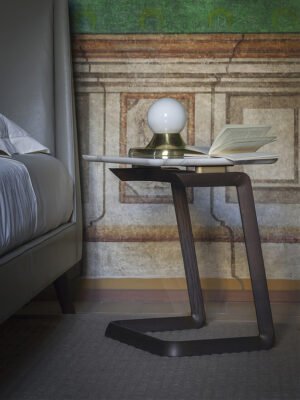 Fidelio | Table basse 53x42x55cm - Table basse design haut de gamme Poltrona Frau disponible chez D-Style Interior