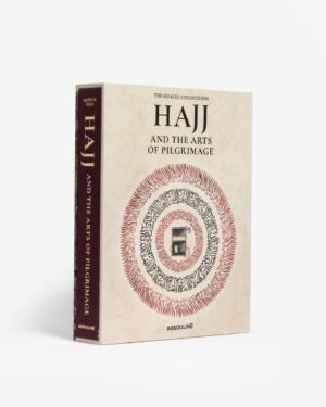 Livre design haut de gamme Hajj and the Arts of Pilgrimage par Assouline, édition Legends sous étui luxueux, disponible chez D-Style Interior.