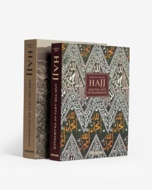Livre design haut de gamme Hajj and the Arts of Pilgrimage par Assouline, édition Legends sous étui luxueux, disponible chez D-Style Interior.
