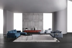 Meuble TV Sistema Parere par Amura Lab – une création modulable et élégante qui allie design italien, fonctionnalité et raffinement artisanal. Disponible chez D-Style Interior.