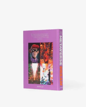 Livre design haut de gamme Metaverse Dream par Assouline, édition Classics en couverture soie métallique, disponible chez D-Style Interior.