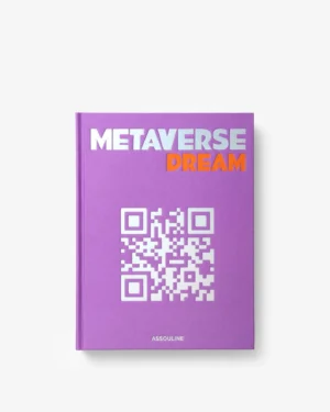Livre design haut de gamme Metaverse Dream par Assouline, édition Classics en couverture soie métallique, disponible chez D-Style Interior.