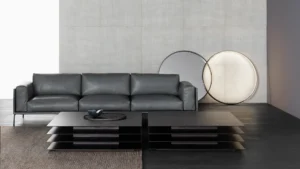 Millefoglie par Amura Lab – une table design sculpturale, entre légèreté et solidité, alliant esthétique géométrique et fonctionnalité. Disponible chez D-Style Interior.