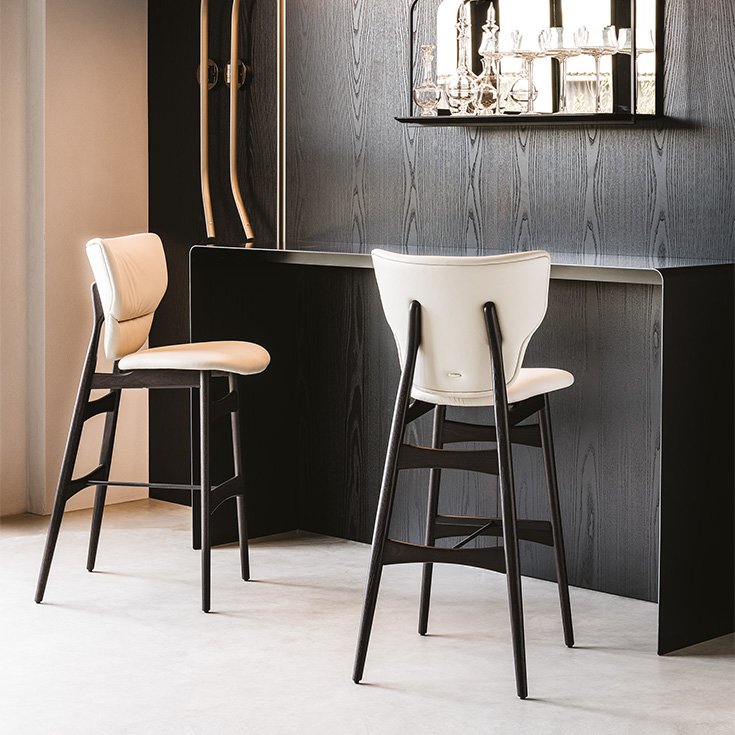 Dumbo Tabouret design haut de gamme en bois – Cattelan Italia