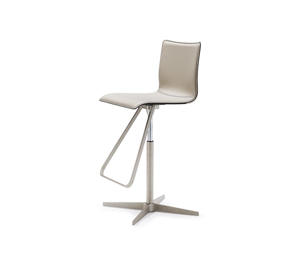 Tabouret TOTO X design haut de gamme en cuir par Cattelan Italia – Disponible chez D-Style Interior