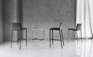 Norma ML Couture Tabouret design haut de gamme Cattelan Italia