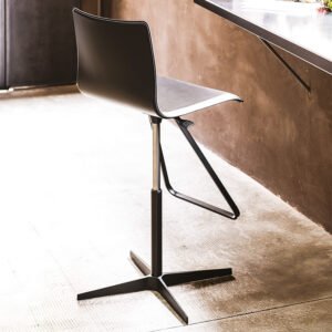 Tabouret TOTO X design haut de gamme en cuir par Cattelan Italia – Disponible chez D-Style Interior