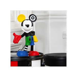 Mickey Kolor Small, Sculpture design haut de gamme Leblon Delienne, colorée et iconique, peinture à la main. Disponible chez D-Style Interior