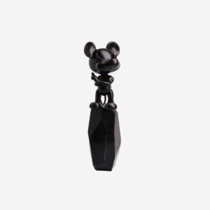 Mickey Rock Bronze Medium, Sculpture design haut de gamme Leblon Delienne x Arik Levy, bronze artistique et intemporel, disponible chez D-Style Interior