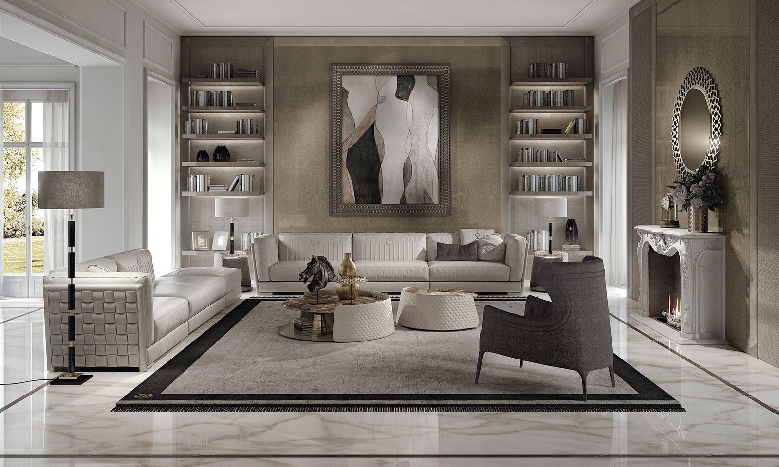 Alvi photos de Vittoria Frigerio, une collection artistique élégante avec cadres en bronze ou cuir, idéale pour sublimer votre intérieur. Disponible chez D-Style Interior.